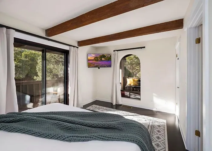 Ferienhaus Serenity Retreat With Hot Tub Games & Firepit