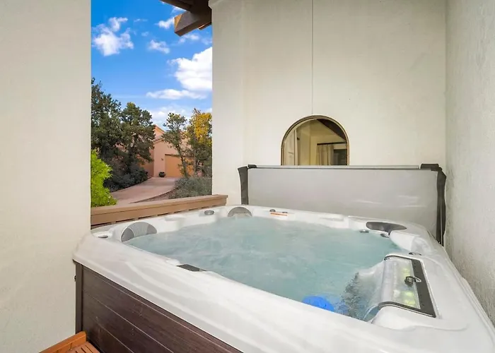 Ferienhaus Serenity Retreat With Hot Tub Games & Firepit Sedona